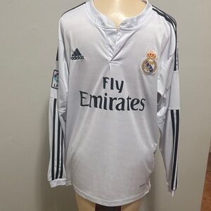 Adidas White Real Madrid Jersey